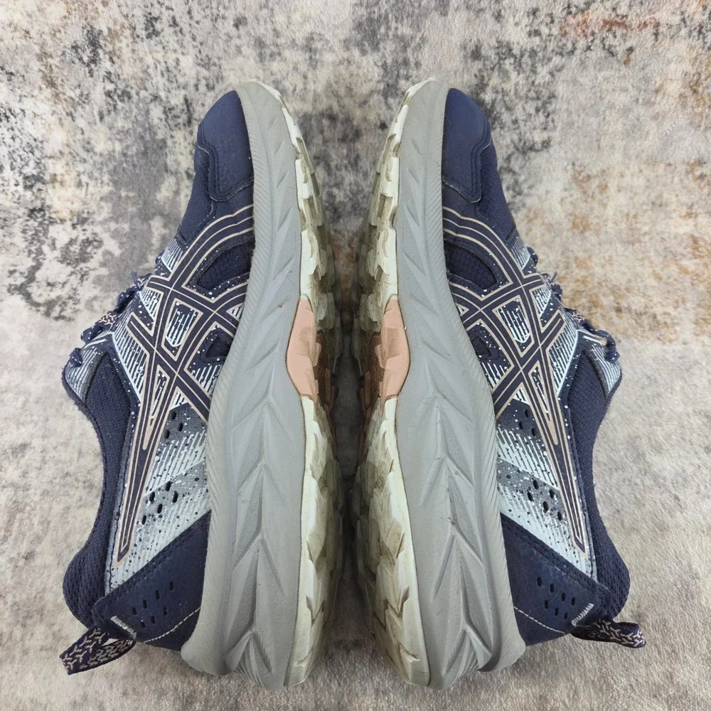 ASICS GEL VENTURE 9 Womens 9 Blue Trail Running Shoes 1012B313 Hiking Outdoor